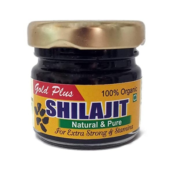 QURA Gold Plus Pure Liquid Shilajit Shilajeet Cire minérale 25 g