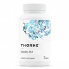 Thorne GABA-250 - Supplément GABA - 250 mg dAcide Gamma-Aminobutyrique de Source Naturelle - Favorise un État dEsprit Calme