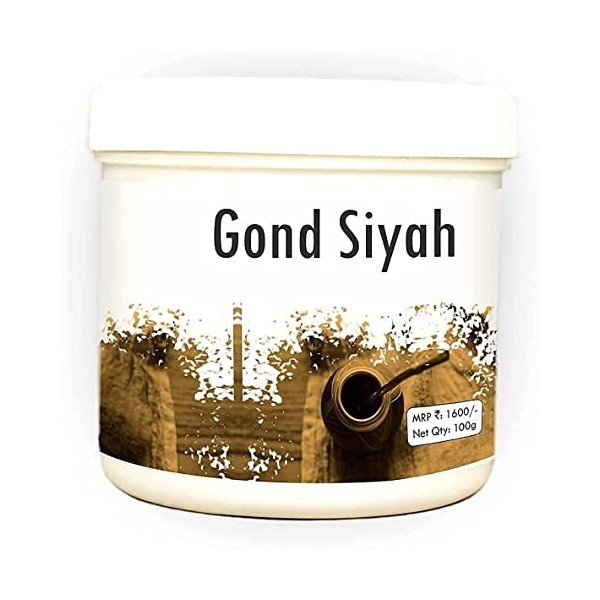 PUB Hakim Sulemans Gond Siyah Kala Gond – Produit à base de plantes pur et naturel