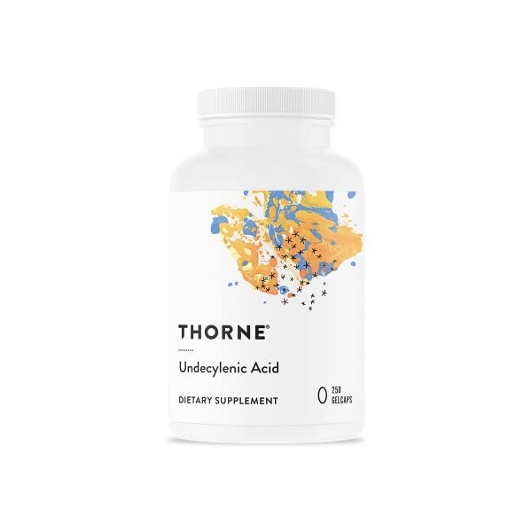 Thorne Research - Formula SF722 - Undecylenic Acid for Gastrointestinal and Gut Flora Support - 250 Gelcaps