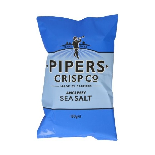 Pipers Crisps Anglesey Sea Salt Pack of 15 