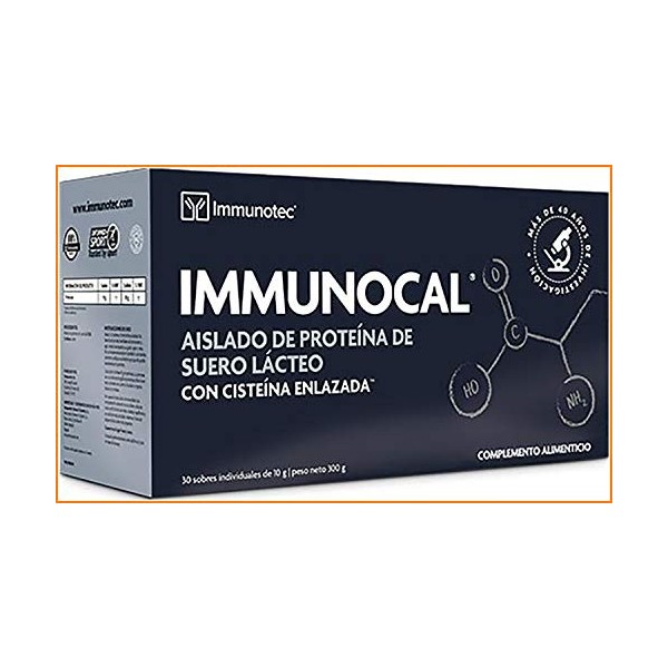 Immunocal Regular | Immunotec 1 Boîte - 30 Enveloppes 