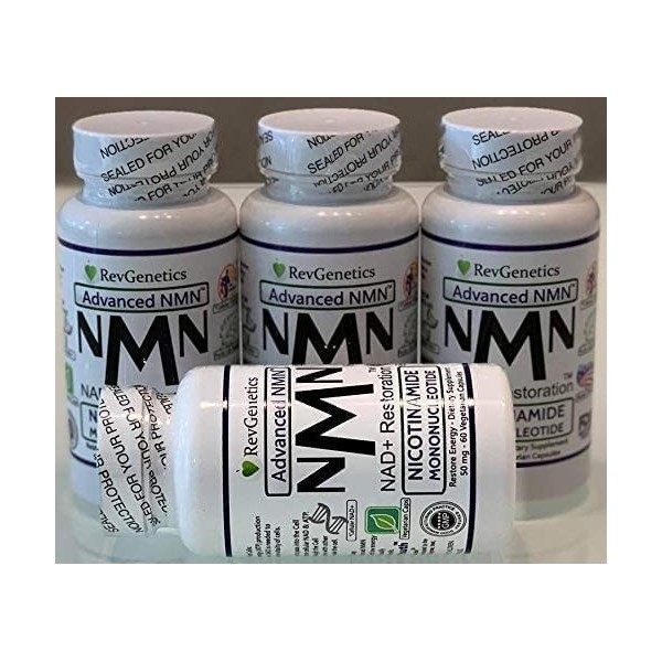 RevGenetics-ADVANCEDNMN 50 mg 3 bottles + 1 FREE