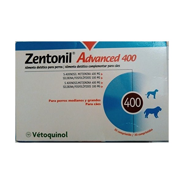 Vetoquinol ZENTONIL Advance  400 MG  30 Comp