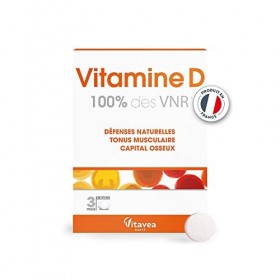 Vitavea - Vitamine D 100% VNR - Complément Alimentaire Défenses naturelles, Immunité - Défenses Naturelles Renforcées, Mainti