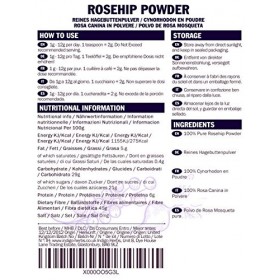 Cynorrhodon Églantier en poudre - 100g Qualité assurée 