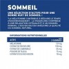 Complément Alimentaire Sommeil -15 jours Gummies Sommeil favorisant lEndormissement et la Qualité du Sommeil- Mélatonine- 30