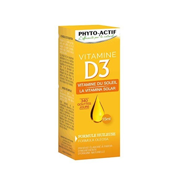 PHYTO ACTIF - Vitamine D3 15 ml