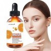 vitamine C - Essence éclaircissante à la vitamine C pour le visage - 1 Fl Oz Soin quotidien hydratant pour la plupart des typ