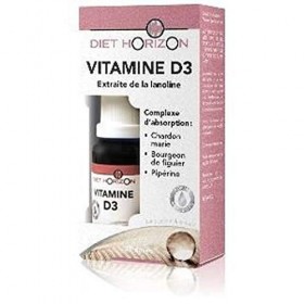 Vitamine D3 170 Doses Diet Horizon