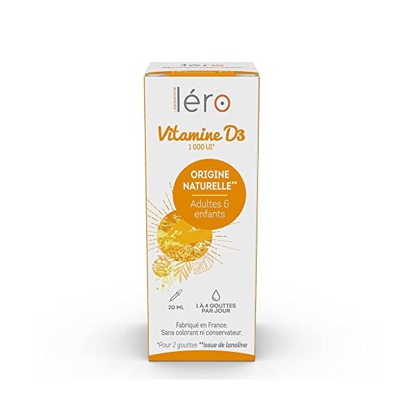 Léro Vitamine D3 20 ml