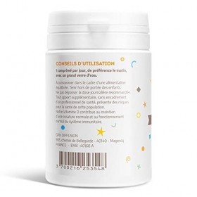 Vitamines D3-60 comprimés - Ossature - Système immunitaire - GPH DIFFUSION