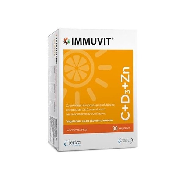 Immuvit C+D3+Zn 30caps