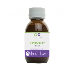 Laboratoire Beauchamp - Complément alimentaire LIPOSOL - 100 mL - Vitamine C liposomale - Tonus et Défenses immunitaires - Dé