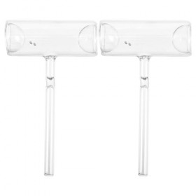 Lurrose 2 Pièces Expérience Équipement Dispositif Joint DIode Tube Iode Sublimation Pulvérisation Marteau Iode Sublimation É