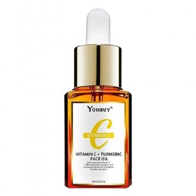 Visage Vitamine C - Sérums de curcuma | Essence hydratante, 0,5 Fl. Oz Skin Care Essence pour éclaircir et hydrater la peau B