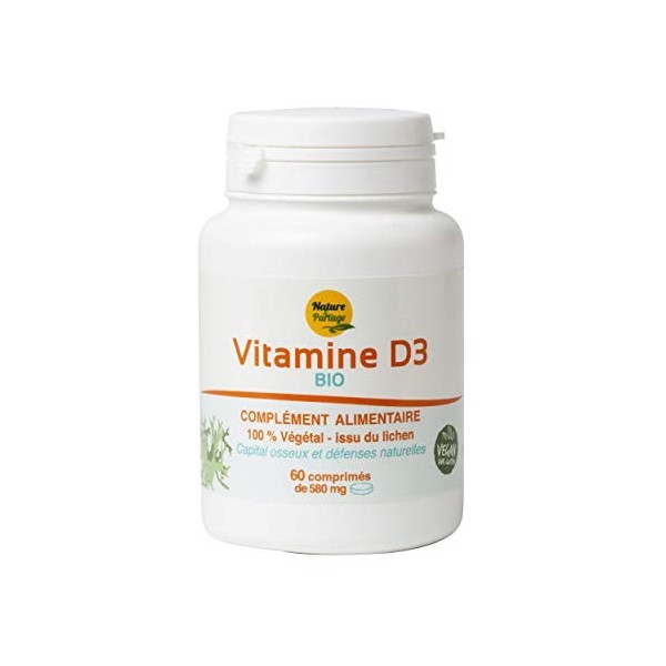 Vitamine D3 bio – 60 comprimés