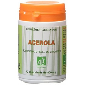 Acérola bio - 30 comprimés - Source naturelle de vitamine C