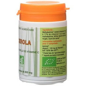 Acérola bio - 30 comprimés - Source naturelle de vitamine C