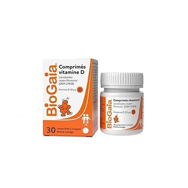 BioGaia Vitamine D 30 Comprimés