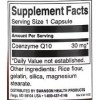 Swanson CoQ10 Coenzyme Q10 30mg - 60 Capsules | Supplément Haute Absorption pour la Santé Cardiaque et Énergétique