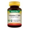 Nature s plus - Vitamine c 500 action prolongée - 60 comprimés sécables à croquer - Tonus et défense