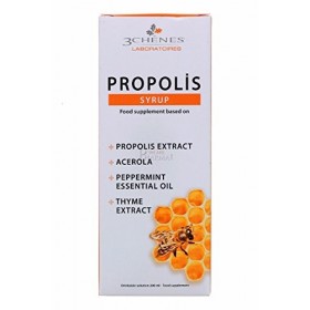 3CHENES - 3CHVIPR143 - Vitamine C Propolis Sirop - Flacon de 200 ml