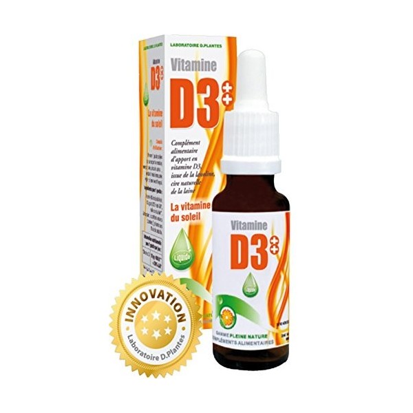 Vitamine D3 huile - 20 ml