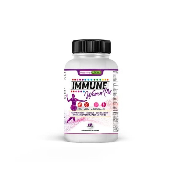 Puissant Immunisant et Multivitaminique pour Hommes | Vitamines C, E, A, B2, B6, B12, K1 | Energie et vitalité | Renforce vos