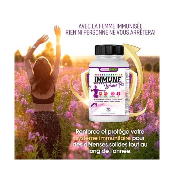 Puissant Immunisant et Multivitaminique pour Hommes | Vitamines C, E, A, B2, B6, B12, K1 | Energie et vitalité | Renforce vos