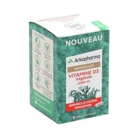 Arkopharma Arkogélules Vitamine D3 Végétale 90 Gélules