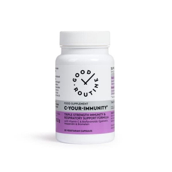 C-YOUR-IMMUNITY 30 capsules végétariennes - Complément Alimentaire de Qualité Supérieure pour limmunité, le Soutien Respir