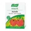 A.VOGEL - Acérola, Complément Alimentaire, Enrichi En Vitamine C 100% Naturelle, Actions Ciblées Vitalité, Laboratoire Suisse