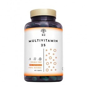 Multivitamines et minéraux, 200% de la dose quotidienne, complexe vitaminique. Magnésium, Vitamine C, Vitamine D, Zinc, B1, B