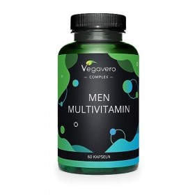 Multivitamines Et Minéraux Pour HOMME | Prostate + Santé Cardiaque | SANS ADDITIFS | Extrait Ail + Saw Palmetto | Avec 17 Min