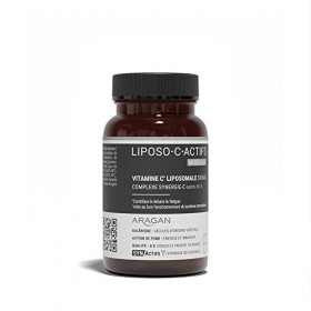 ARAGAN - Synactifs - Liposo-C Actifs - Complément Alimentaire Energie & Immunité - Vitamine C liposomale, Co-enzyme Q1à, Vita