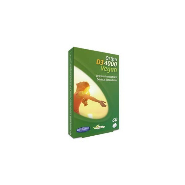 Ortho vitamine D3 4000 Vegan 60 cps