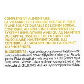 Naturland Vitamine D3 Végétale 90 Végécaps