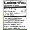 Swanson Extrait dÉcorce de Saule Blanc 500mg - 120 capsules | Analgésique Naturel & Anti-Inflammatoire, Soutien des Douleurs