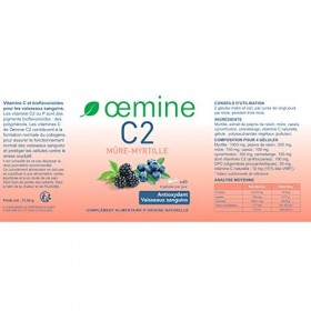 Oemine Vitamine C2 bioflavonoïdes 60 Gélules