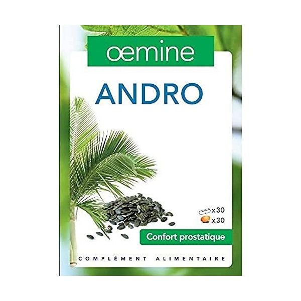 Oemine Andro confort prostatique 30 Capsules/30 Gélules