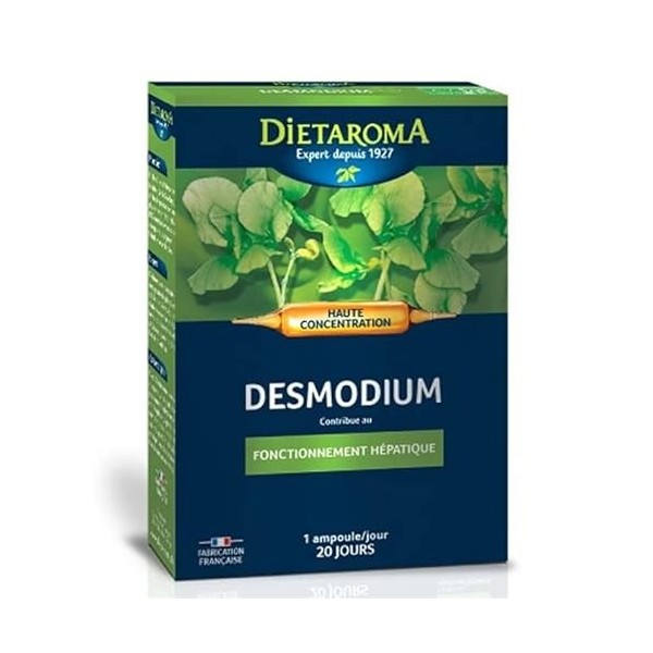 Dietaroma C. I. P. Desmodium Haute Concentration 20x10ml