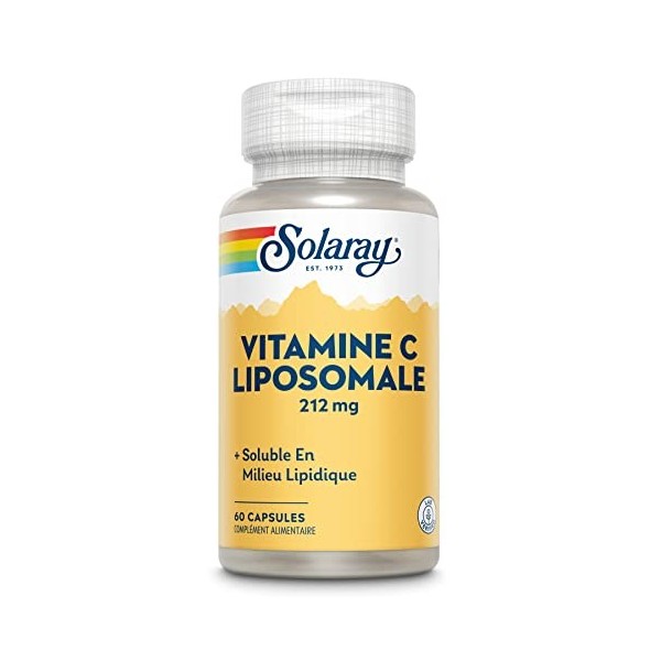 Solaray Vitamine C Liposomale 212mg | 60 capsules