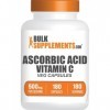 BULKSUPPLEMENTS.COM Ascorbic Acid Vitamin C - 180 Veg Capsules