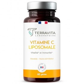 VITAMINE C Liposomale 100% Pure | Forme Brevetée Liposovit-C® | Energie et Immunité avec Assimilation Optimale | Non Irradiée
