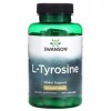 Swanson L-Tyrosine 500mg - 100 caps | Capsules pour Concentration et Humeur, Complément Alimentaire pour Métabolisme et Fonct