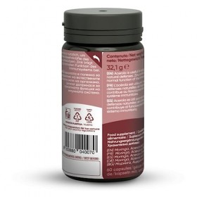 Bio Acérola et Moringa - Supplément avec Vitamine C et Zinc pour renforcer le système immunitaire | Le seul avec Moringa | Re