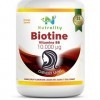 Nutrality Biotine Liquide 10000mcg, 500 Ml, Supplément De Vitamine B7 Extra Fort Pour Les Cheveux, La Peau Et Les Ongles, 3x 