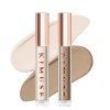 Zceplem 2 Pcs Kit surligneur et Poudre bronzante | Crayon à lombre pour Le Visage,Imperméable Longwear Bronzer Maquillage Vi