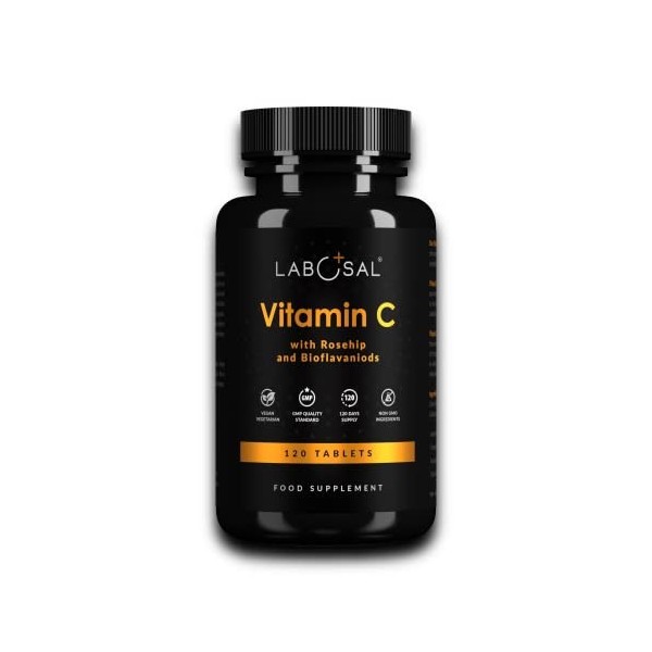 Vitamine C avec cynorrhodon et bioflavanoïdes